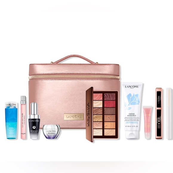 Lancôme Holiday Beauty Box 10PC Set w/4 Bonus Full Size Juicy Tubes & Samples💗 - Picture 3 of 12